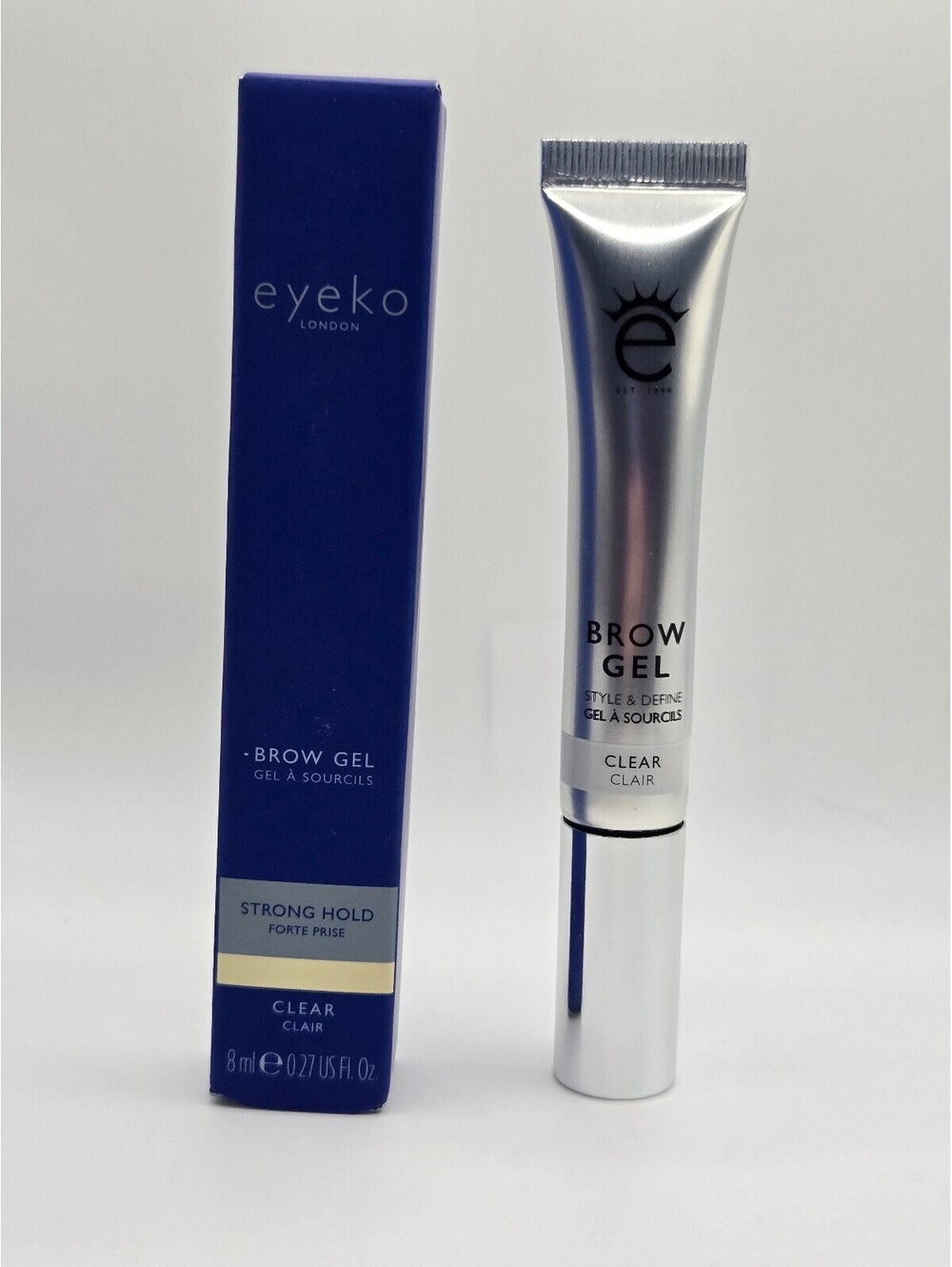 Eyeko London Brow Gel Strong Hold Clear 8ml - Picture 2 of 5